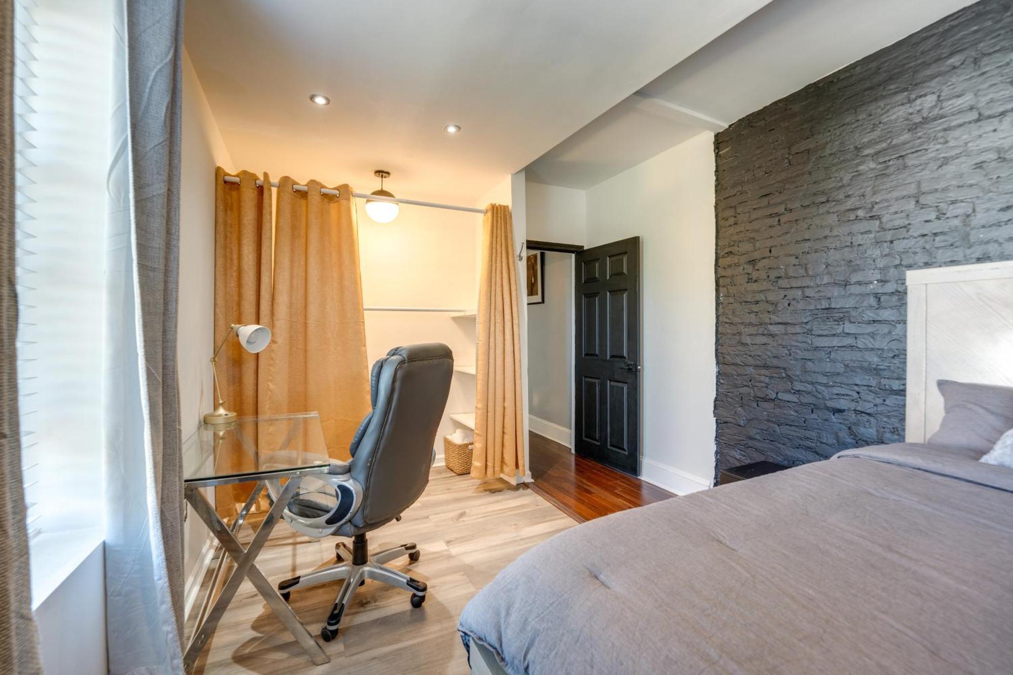 3 Mi To Downtown Philadelphia Apartment With Desk Ngoại thất bức ảnh